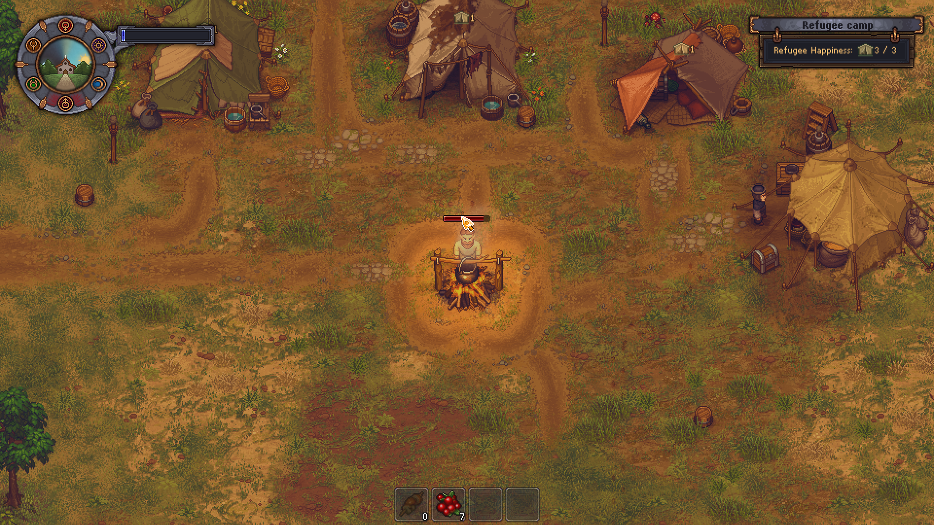 Лагерь беженцев — Официальная Graveyard Keeper Wiki