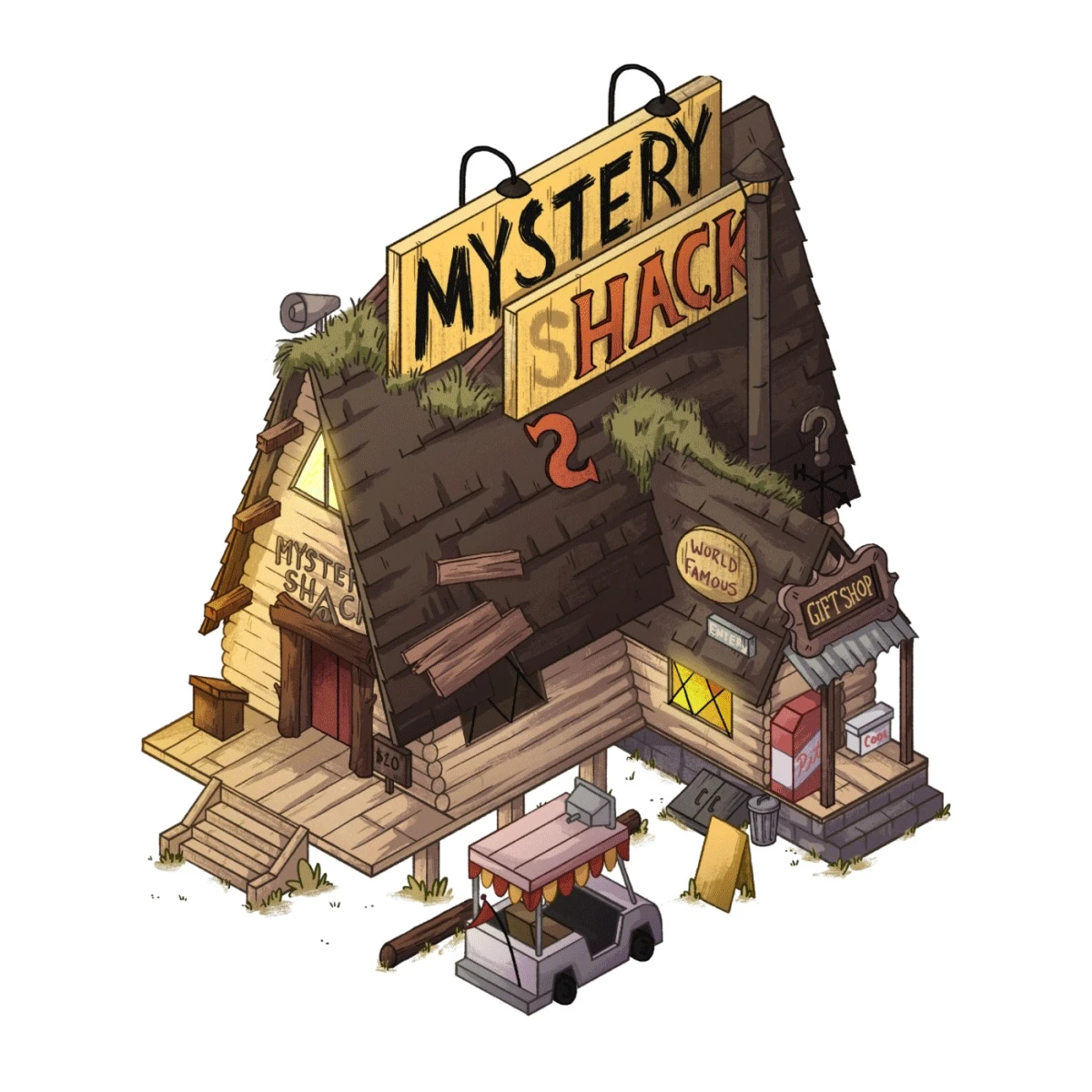 Cabaña del Misterio | Wikia Gravity Falls | Fandom