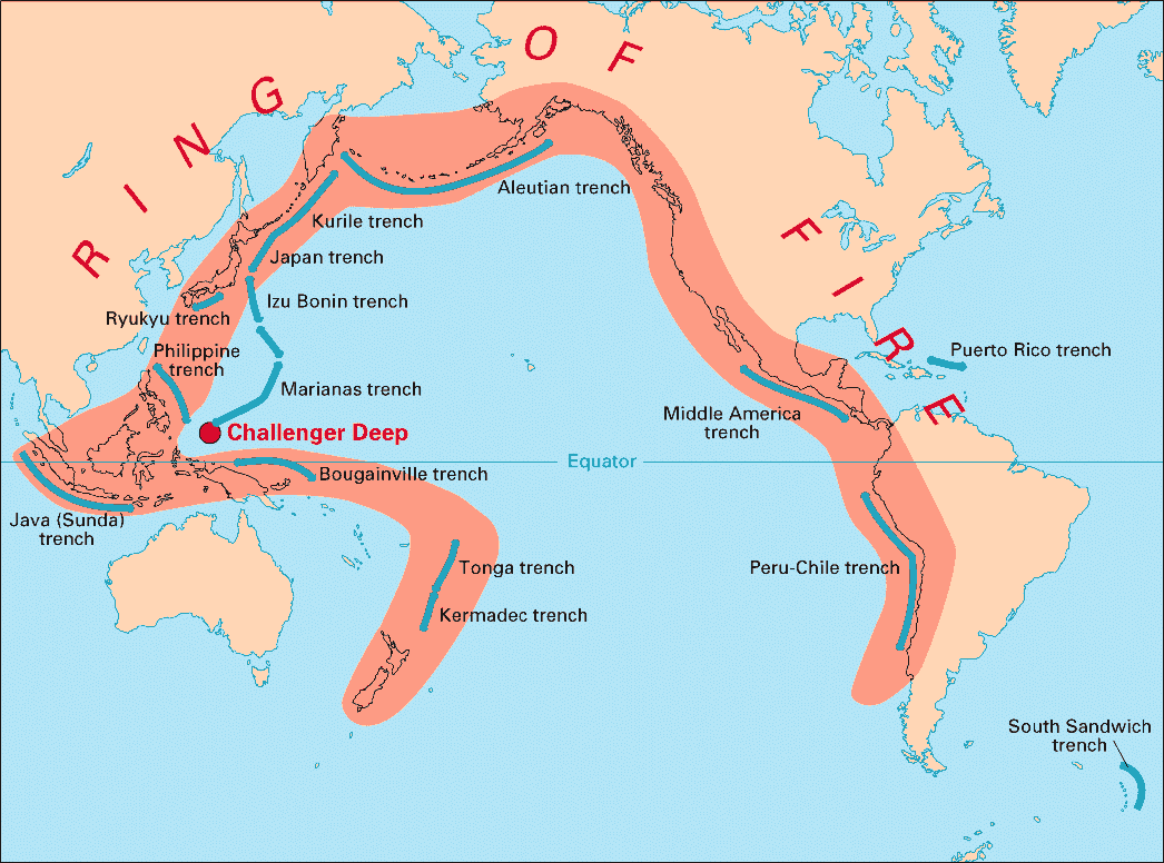 環 太平洋 火山 帯