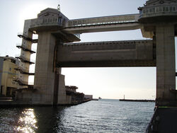 Numazu port gate