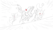 Storyboard for a deleted ThunderCats parody scene