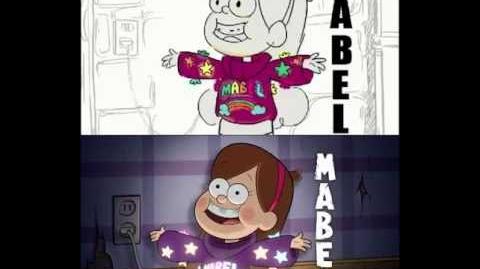 Gravity Falls Main Title Theme animatic and final comparison