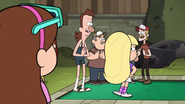 S2e3 giving mabel the look