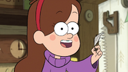 S1e2 mabel with gnome beard hair