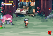 Game Rumble's Revenge Soos next to cart