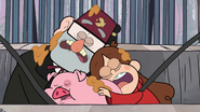 S1e18 Mabel, Stan and Waddles Sleeping