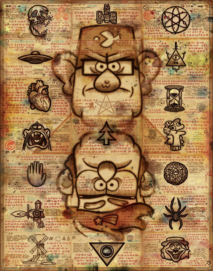 List of cryptograms/Episodes, Gravity Falls Wiki