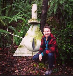 Cipher Hunt Alex Hirsch Bill Cipher Statue