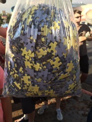 2,000 piece jigsaw puzzle.