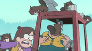 S1e2 beaver on soos's face