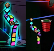 Left: Amorphous Shape with aura in "Weirdmageddon Part 1" Right: Amorphous Shape without aura in this episode.