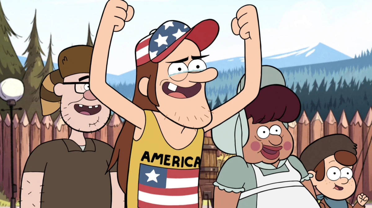 America guy Gravity Falls Wiki Fandom