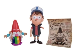 Gravity Falls - Set Complet Figurines Jazwares 2014 Avec Parchemins