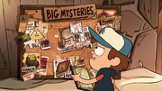 Dipper is still trying to figure out the town's secrets.