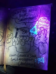 Drawing inside a smaller copy of Journal 3.