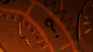 S2e20 cave painting question mark