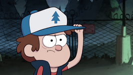 S1e5 Dipper adjusts his cap