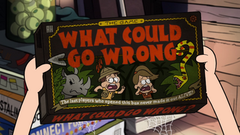 S2e15 what could go wrong board game