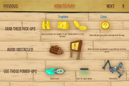 Game mystery tour ride trophy and powerup menu