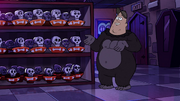 S1e12 Soos in Gorilla suit