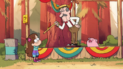 S1e9 Mabel guessing Waddles' weight