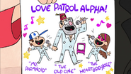 S2e1 love patrol alpha