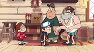 S1e11 dipper leaves