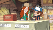 S1e3 wendy and dipper holding money