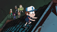 S1e5 dipper going up to the roof 3