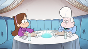 S1E4 Mabel und Gideon auf ihrem Date