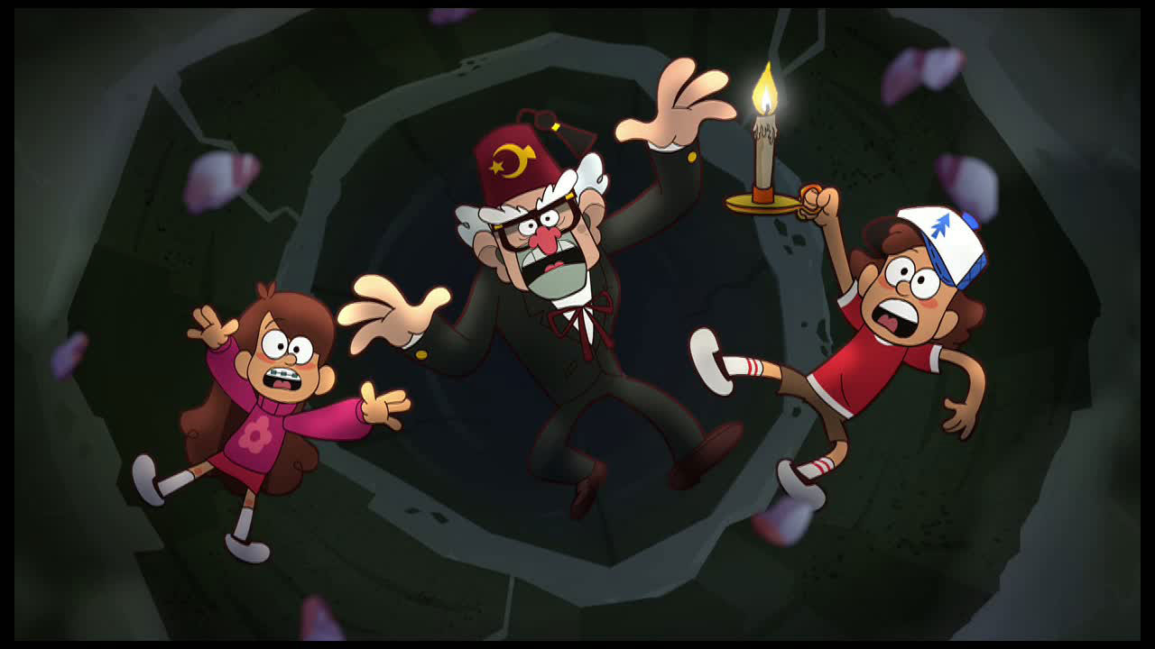 I wrote on that show Gravity Falls, and there are episodes that I