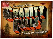 Gravity falls title card concept