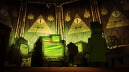 S2e15 Bill Cipher shrine