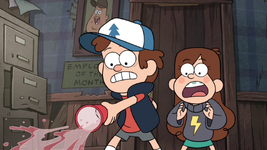 S1e7 dipper spash hand