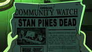 Stan Pines DEAD?!......WHAT?!