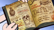 S2e1 it says don't read aloud dipper