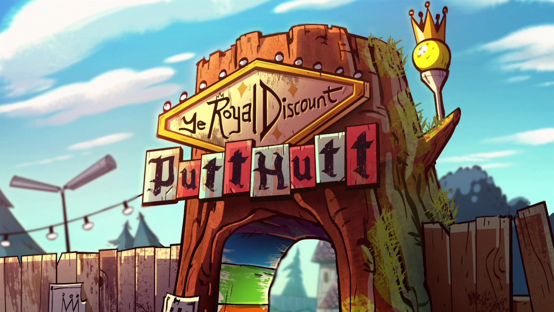 pelotas de golf gravity falls