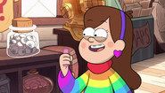 S2e9 mabel holding candies