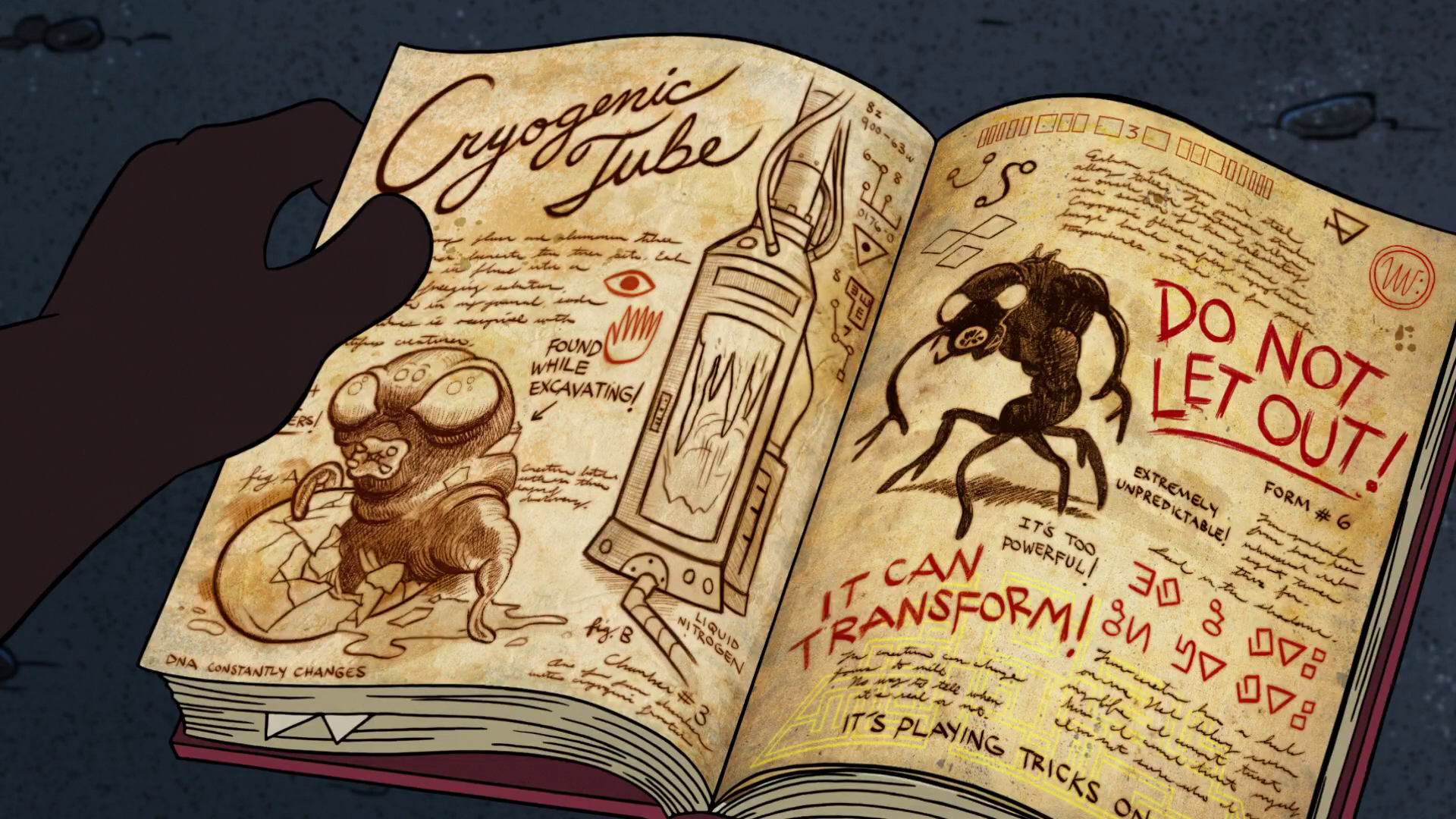 gravity falls book