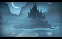 Parte superior de la isla