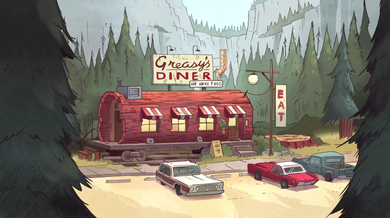 Gravity falls карта