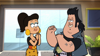 S2e5 reggie and fiancee