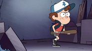 S1e4 Dipper with a bat