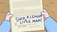 S1e11 suck a lemon