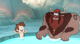 S1e6 dipper hottub