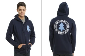 Disney Gravity Falls Tree Logo Zip Hoodie