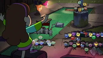 pelotas de golf gravity falls