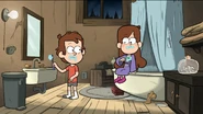 S1e3 dipper and mabel brushing teeth