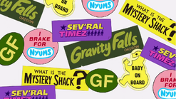 Bumper stickers.