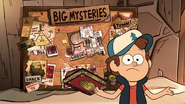 Near Dipper's neck.